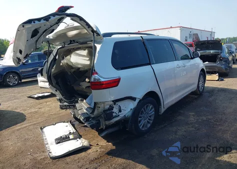 2017 Toyota Sienna Xle/Limited из США, поврежденный, VIN 5TDYZ3DC8HS889430